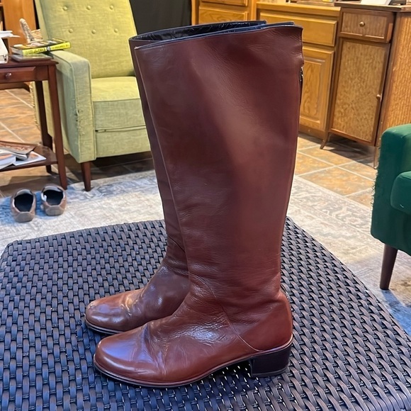 Stuart Weitzman Shoes - Stuart Weitzman leather riding boots 8 M made in Spain 🇪🇸